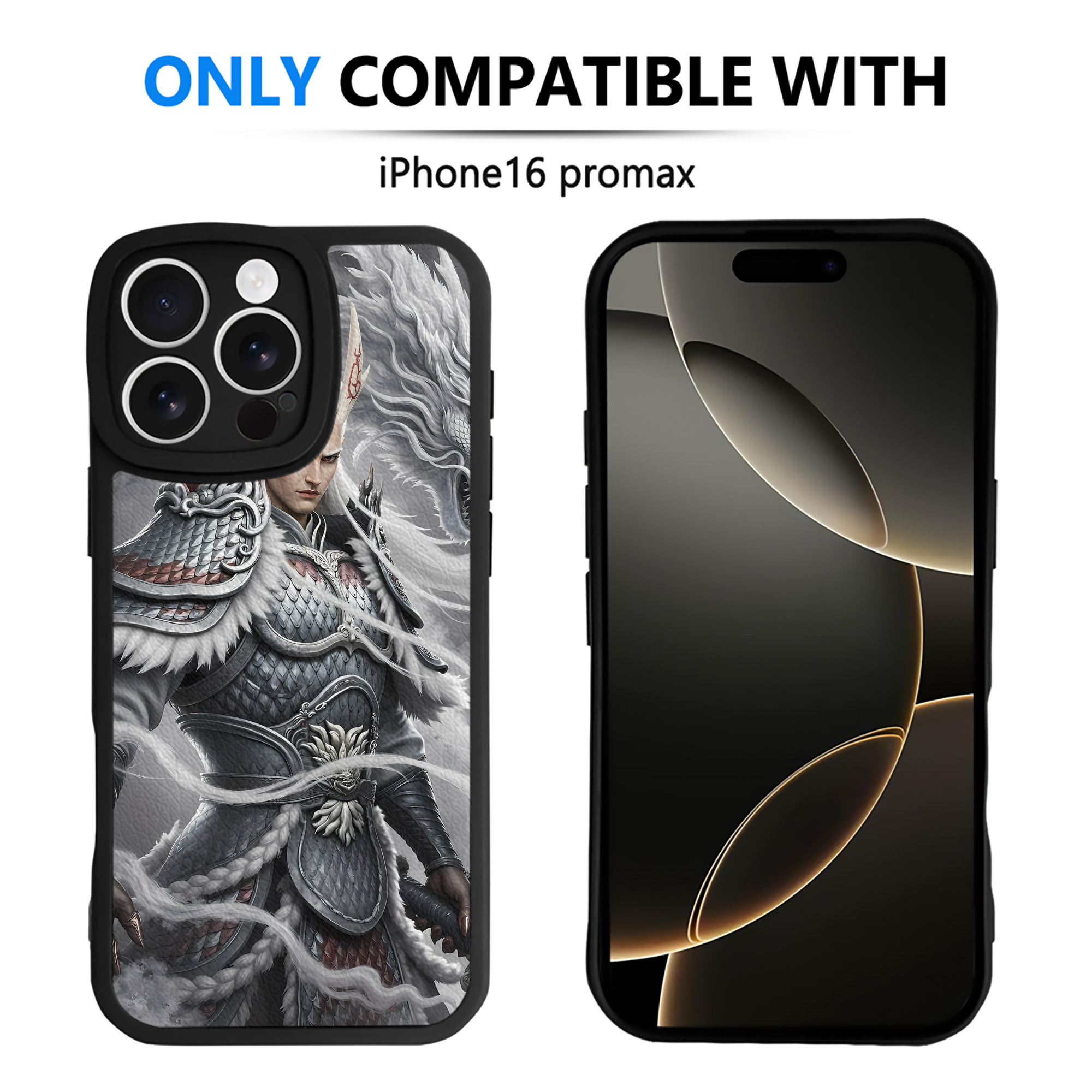 （画像用） Ne Zha 2 ナタ 魔童の大暴れ 【iPhone 16シリーズ対応】シリコンスマホケース（レザー調） 材質：シリコン